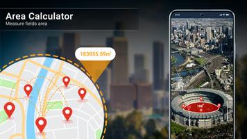 حاسبة المنطقة السريعة GPS Live تصوير الشاشة 2