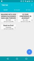 Bible Talks Notes FREE ポスター