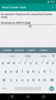 Word Counter Tools โปสเตอร์