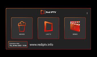 Red IPTV الملصق