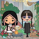 Toca Wednesday Addams Boca 4K APK