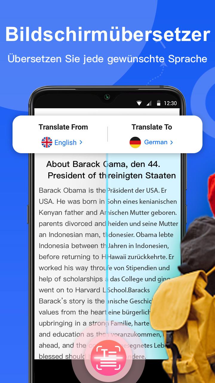 Translator Foto Pro - Kamera & Sprachübersetzung für Android - APK  herunterladen