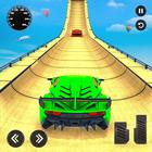 mega ramp rocket car icon