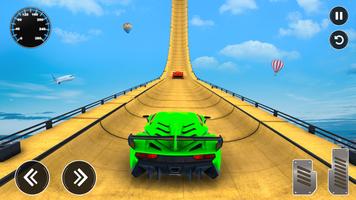 Mega-Ramp Car Jumping Games 3D syot layar 1