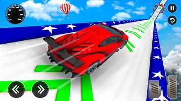 Mega-Ramp Car Jumping Games 3D captura de pantalla 2