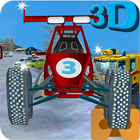 Cross-Kart Ice Racing VR أيقونة