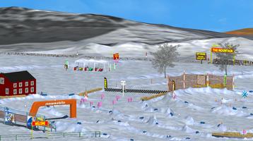 Snowmobile Cross VR-poster