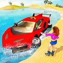 Water Surfing Taxi Simulator - Water Racing Games APK