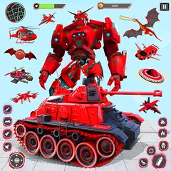 Скачать Multi Robot Tank War Games APK