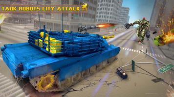 Multi Robot Tank War Games capture d'écran 3