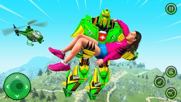 Army Ambulance Robot Car Games captura de pantalla 3