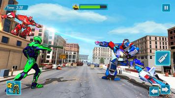 Superhero Robot Transform Game скриншот 1
