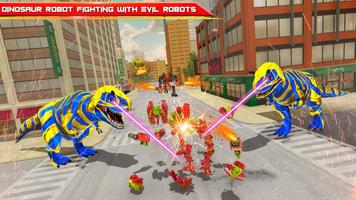 Dino Robot Transform Bike Game ảnh chụp màn hình 1