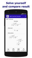 Math: Exercises Generator poster