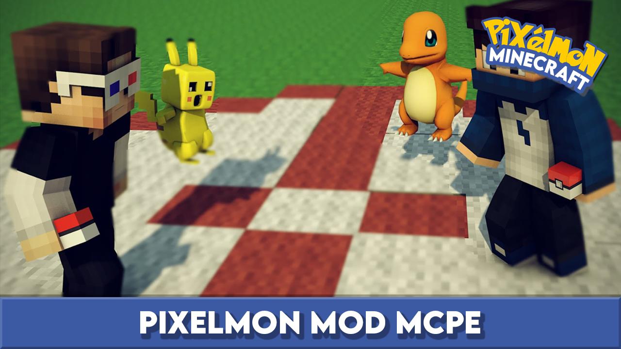 Pokecraft New Pixelmon Mod for MCPE APK برای دانلود اندروید