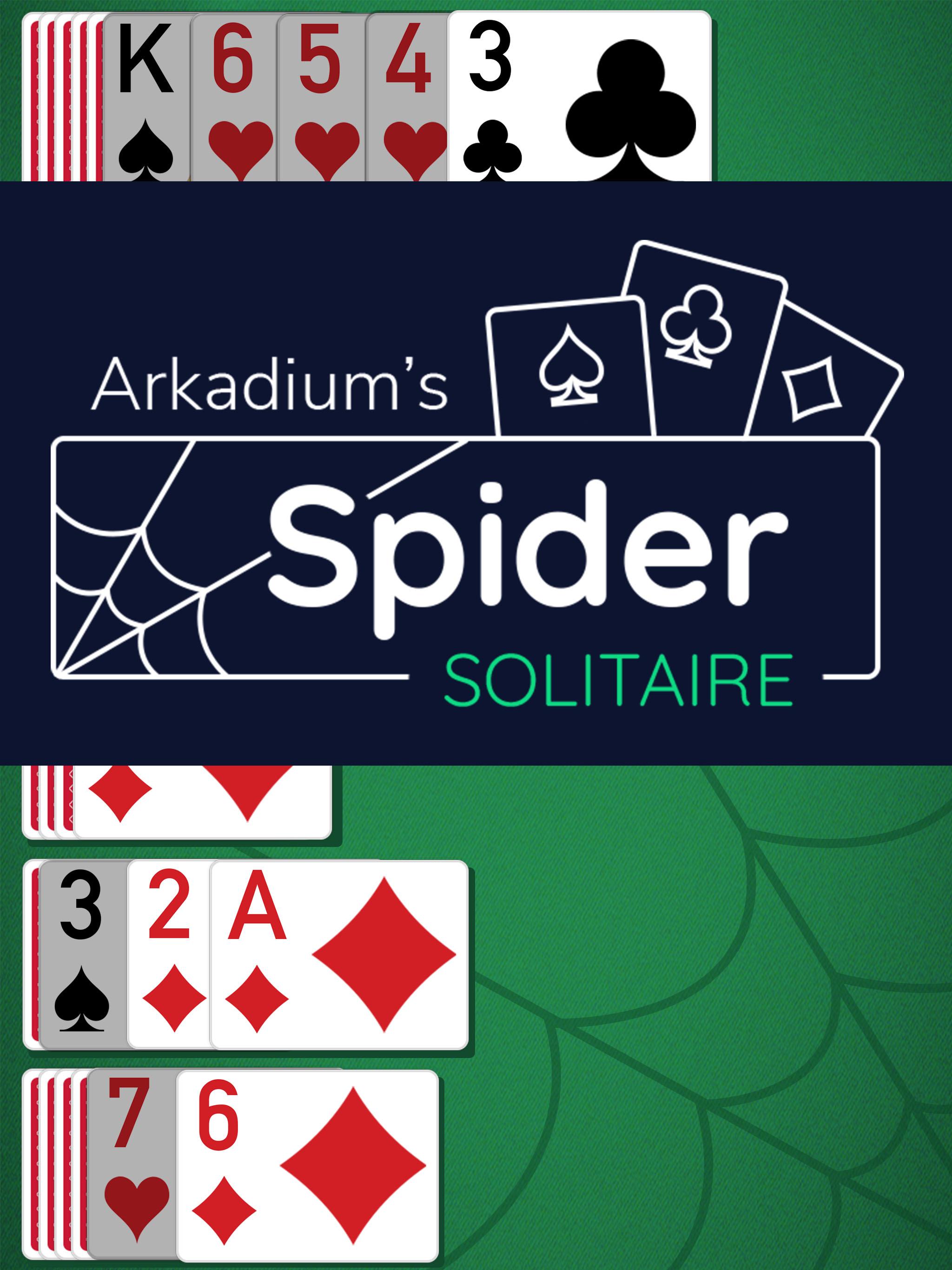 Spider Solitaire de Arkadium - Juegos de solitario for Android - APK  Download