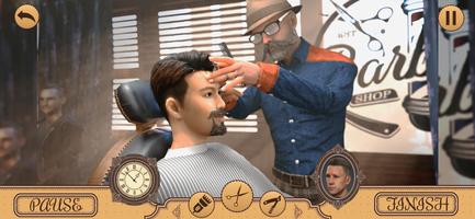 Hair Chop 3d-Barber Shop Games ภาพหน้าจอ 1