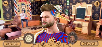 Barbearia salao de cabelo Jogo imagem de tela 2