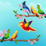 鳥の並べ替えパズル：並べ替えゲーム
