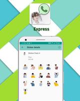 Korean Funny Stickers پوسٹر