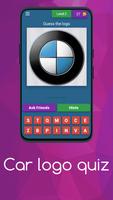 Car logo quiz poster