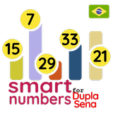 números astuto para Dupla Sena ícone
