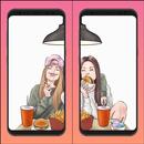 Aesthetic BFF Wallpaper for 2 APK