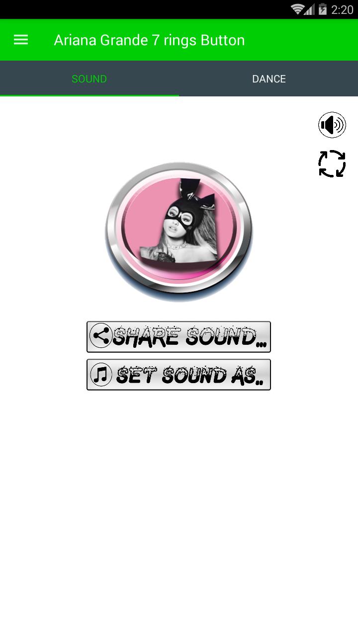 Ariana Grande 7 Rings Button For Android Apk Download - roblox sound id 7 rings