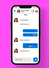 Ariana Grande Video Call Chat XAPK download