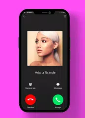 Ariana Grande Video Call Chat XAPK download
