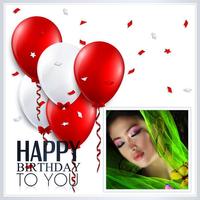 Happy Birthday Photo Frames постер