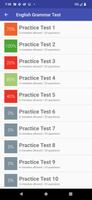 English Grammar Test & Quiz تصوير الشاشة 1