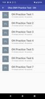 Ohio DMV practice test captura de pantalla 1