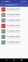 Florida DMV Practice test captura de pantalla 3