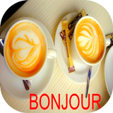 Bonjour  Bonsoir Bon nuit GIF icon