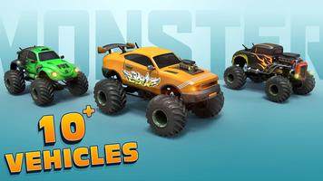 US Monster Truck Race Game تصوير الشاشة 2