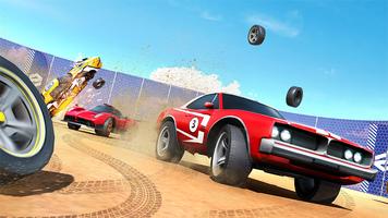 3D Rocket Car Race Game Poster