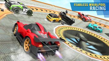 3D Rocket Car Race Game captura de pantalla 1