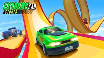 Hot Cars Fever-Car Stunt Races اسکرین شاٹ 1