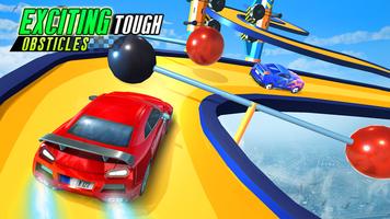 Hot Cars Fever-Car Stunt Races syot layar 3