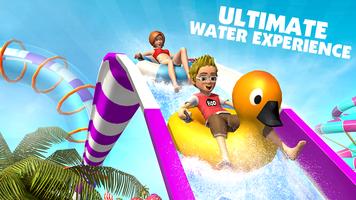 Waterslide Racing Stunt Game plakat