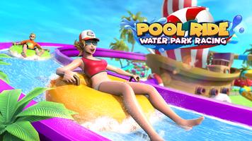 Waterslide Racing Stunt Game captura de pantalla 1