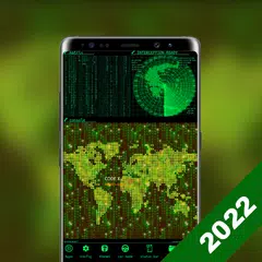 Скачать Hacker Matrix Launcher APK