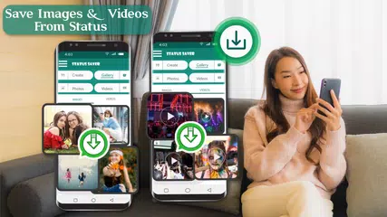 Status saver: ストーリーセーバー,画像保存 アプリダウンロード