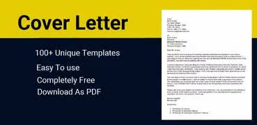 Cover Letter Maker for Resume CV Templates app PDF
