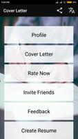 Cover Letter Maker for Resume CV Templates app PDF الملصق