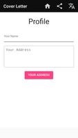 Cover Letter Maker for Resume CV Templates app PDF স্ক্রিনশট 1