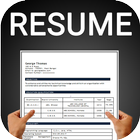 Resume builder Free CV maker templates formats app आइकन