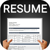 Resume builder Free CV maker templates formats app biểu tượng