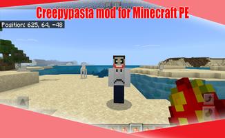 Creepypasta mod for Minecraft poster